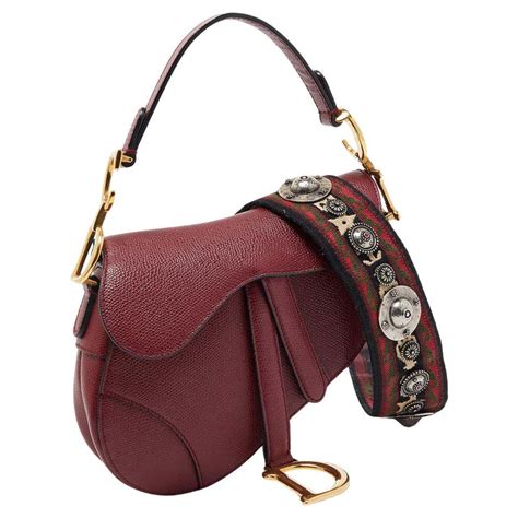 dior pierced saddle bag|authentic christian dior saddle bag.